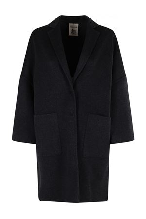 Black Double cloth coat SEMI COUTURE | Y5WV54Y690